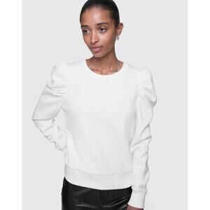 NWT Rebecca Minkoff Janine Sweatshirt – White – Women’s Large